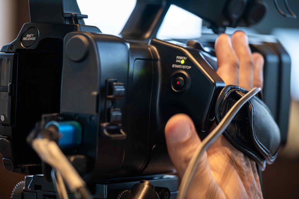 A professional cinematographer from Tone Production, the leading Covington Video Production Company