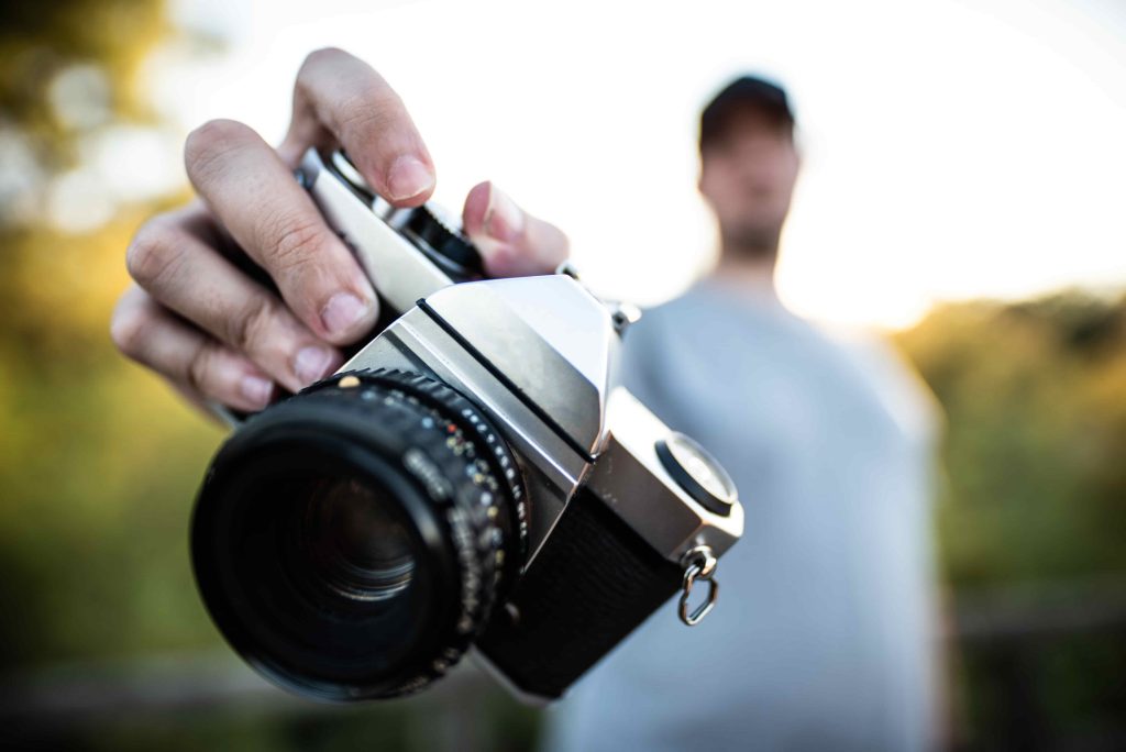 A professional production team from Tone Production, a leading Mobile Alabama Video Production Company, capturing a stunning corporate story in Mobile, AL.