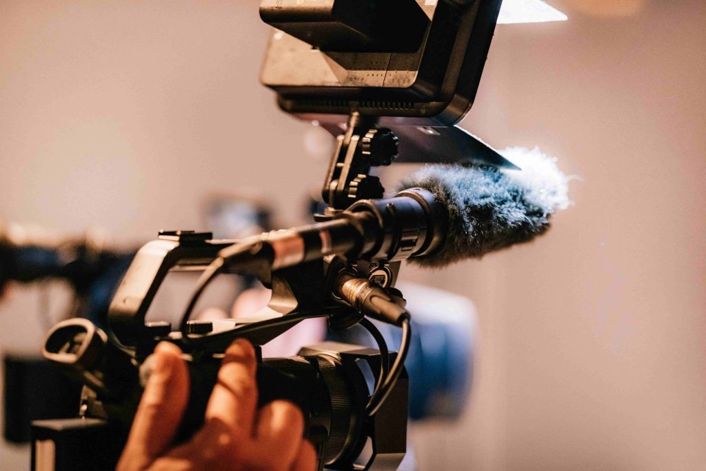 Atlanta Video Production Company filming a corporate interview