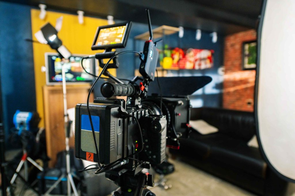 Elite Orlando Video Production Company film crew capturing a high-stakes corporate event by Tone Production and Benjamin Tone.