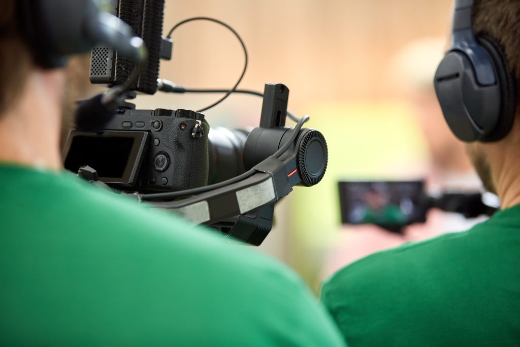 Elite Atlanta Video Production Company filming 8K RAW financial strategy sessions and stock exchange data visualizations for Tone Production.