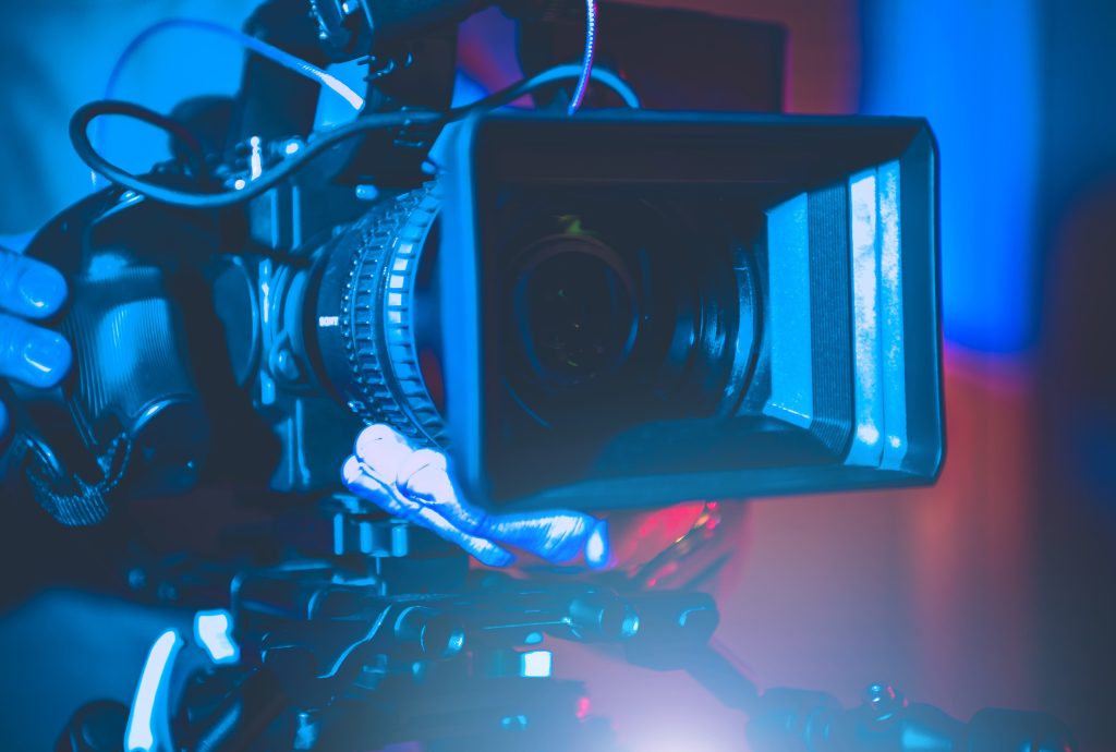 Elite Orlando Video Production Company filming 8K RAW legal strategy sessions in a high-rise downtown Orlando law office for Tone Production.