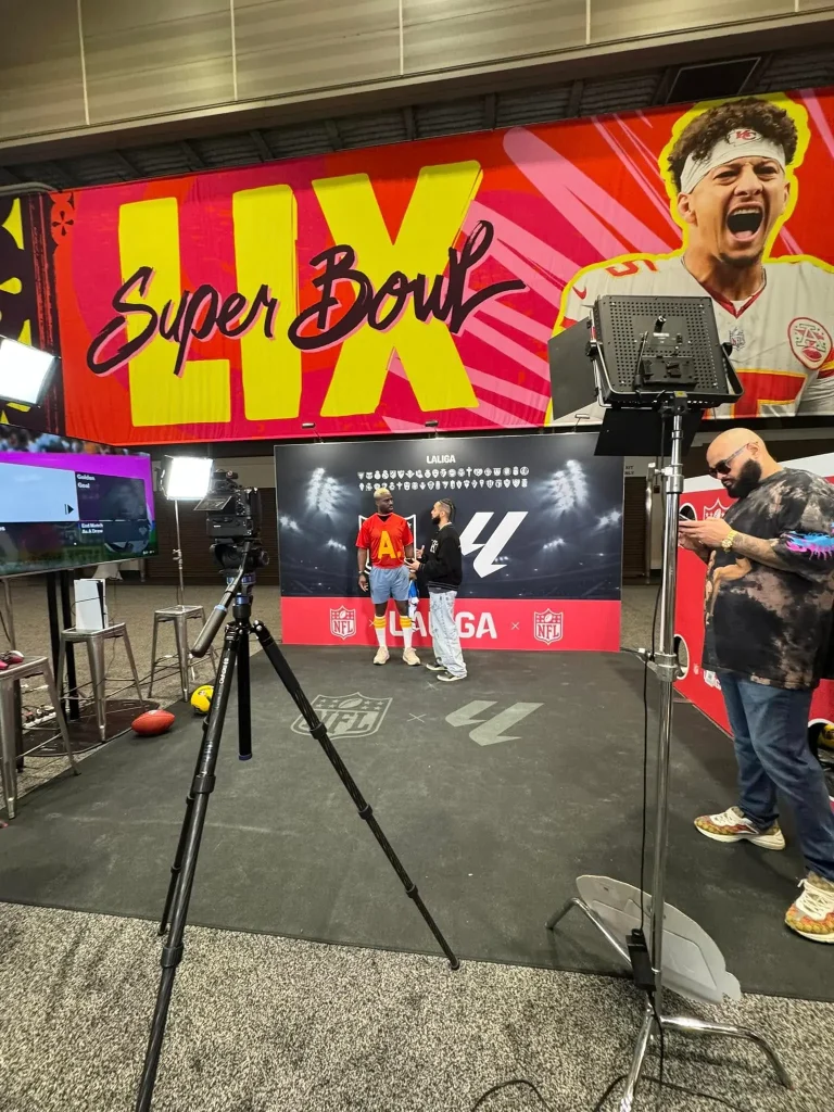 New Orleans video production company Tone Production partners with NFL legend Drew Brees at Super Bowl 59. High-prestige 8K RAW content and elite storytelling.