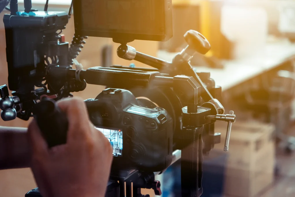 Lafayette video production company filming brand commercial video with professional crew in Acadiana Louisiana