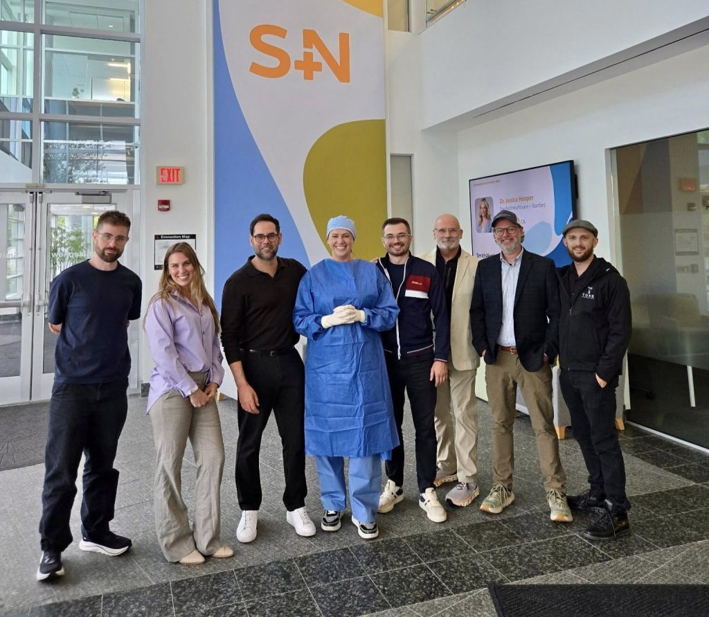 Tone Production - video production compamy crew filming a healthcare shoot at the Smith+Nephew lab in Boston 