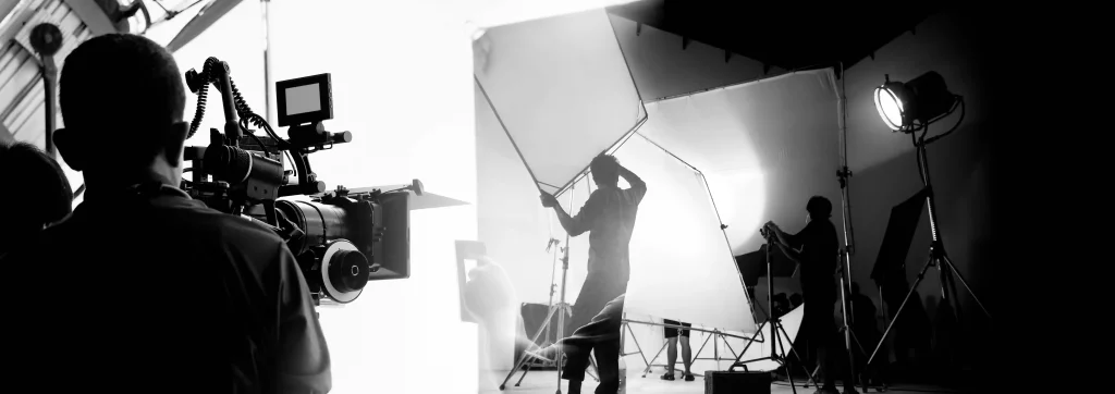 Benjamin Tone of Tone Production on a corpus christi video production shoot — 8K RAW cinema camera and professional lighting for a Port of Corpus Christi energy sector or Cheniere Energy LNG supply chain corporate brand film client