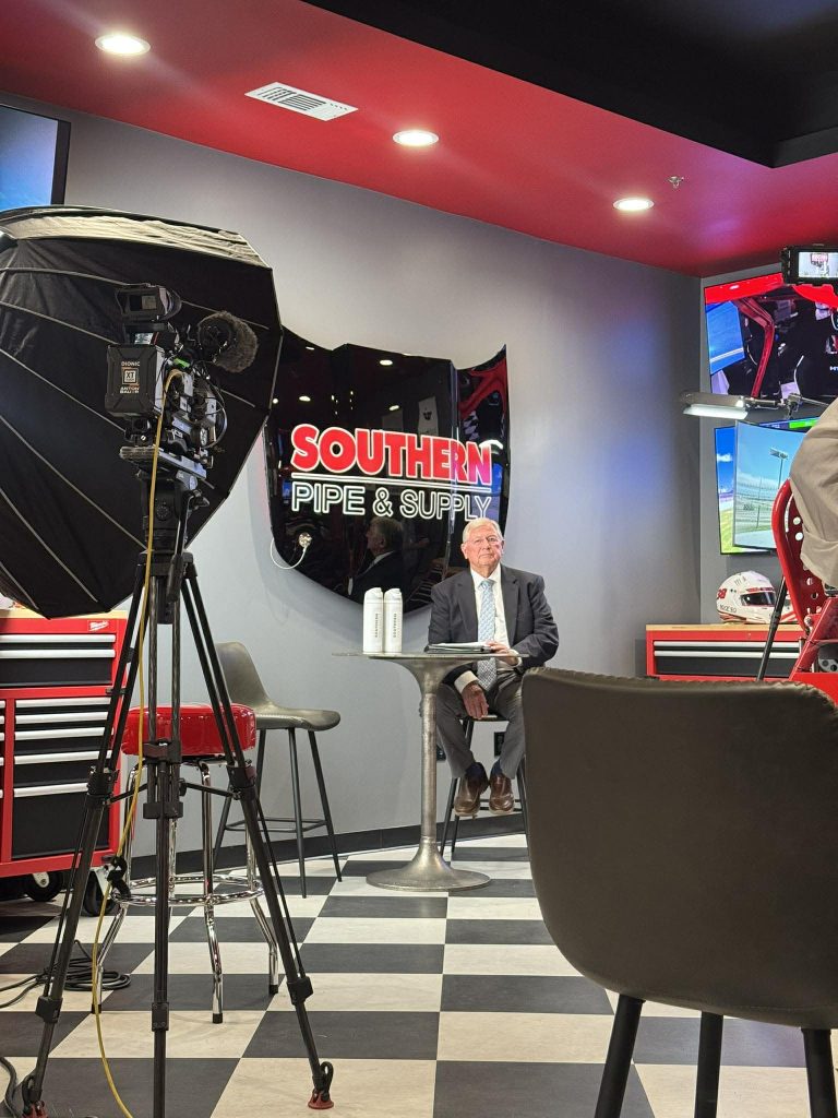 Lake Charles video production company crew filming a corporate brand video on location in Southwest Louisiana