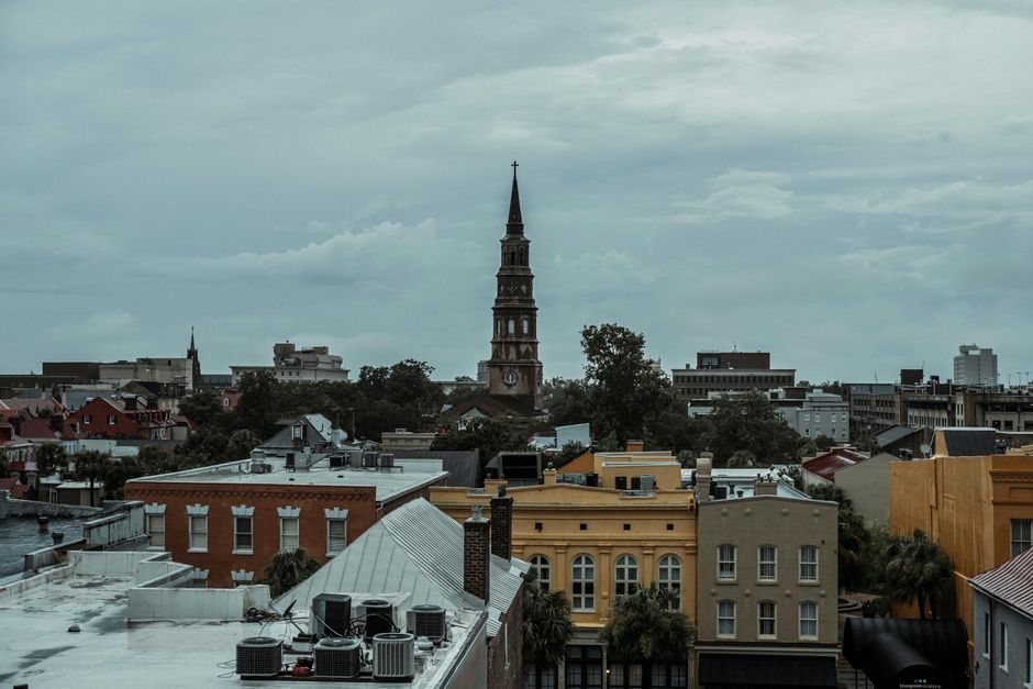 Charleston videographers filming a brand video production on location in downtown Charleston SC
