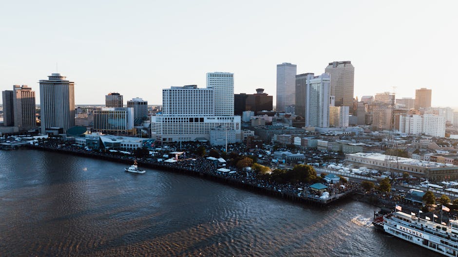 New Orleans videographers - corporate videographer New Orleans skyline