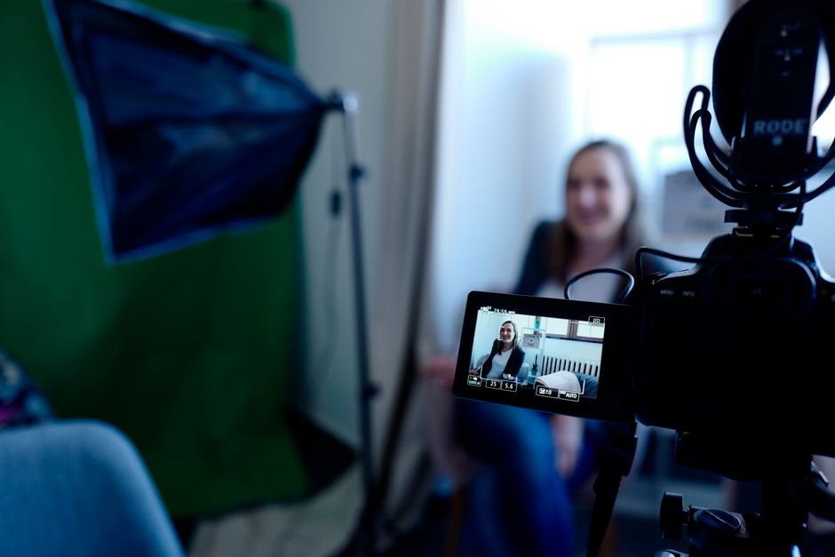 Atlanta videographers - non-actor looking natural camera interview