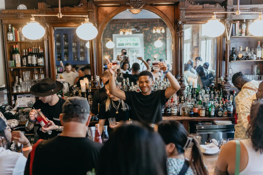 Casa Malka activation party at Jewel of the South in New Orleans, captured by our video production team