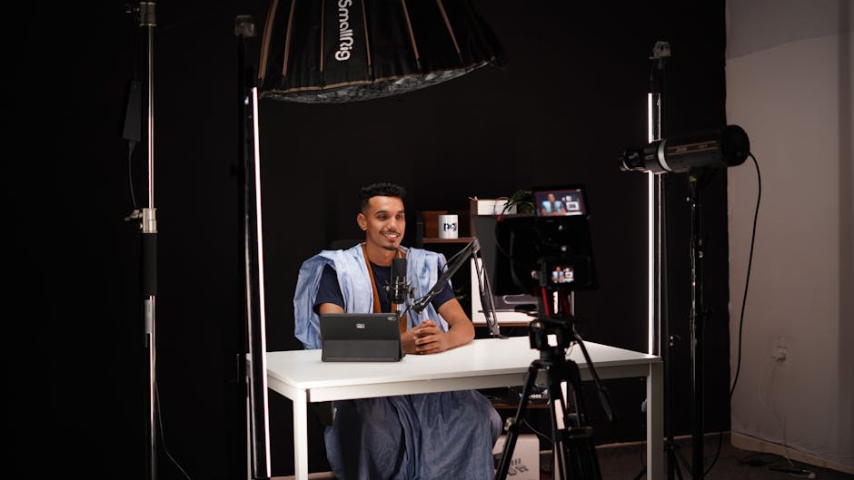 New Orleans videographers - three point lighting interview video production