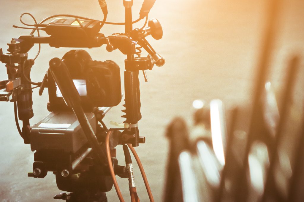 Benjamin Tone of Tone Production on a lafayette video production shoot — 8K RAW cinema camera and professional lighting for an oil and gas sector or Amedisys healthcare corporate brand film client in Acadiana Louisiana