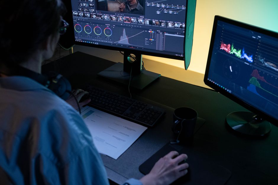 Video editor integrating AI tools into a professional video editing workflow in 2026