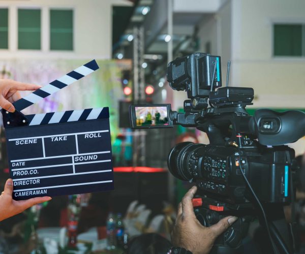 A professional Colorado Springs Video Production Company team from Tone Production capturing a powerful brand story with expert videographers in Colorado Springs.