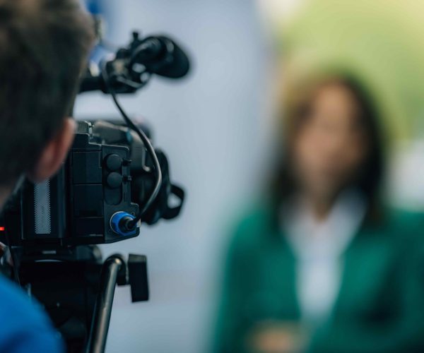 A professional cinematography team Tone Production from a Salt Lake City Video Production Company filming a brand story