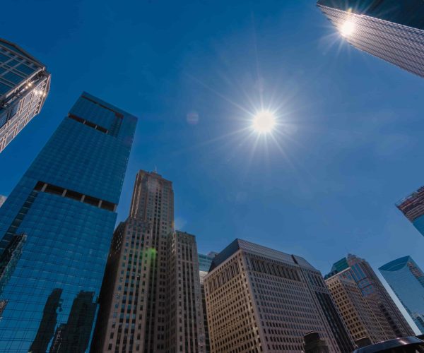 A professional film crew from Tone Production, a top Chicago Video Production Company, shooting a high-end promotional video in downtown Chicago.
