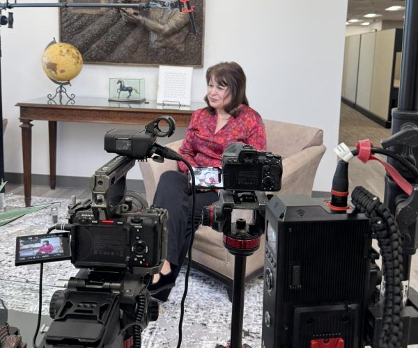 An elite Houston video production company crew led by Benjamin Tone utilizing macroscopic 8K RAW cinema gear for a high-stakes product shoot.