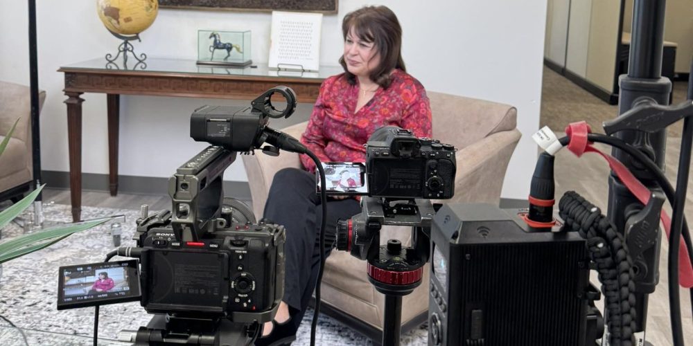 An elite Houston video production company crew led by Benjamin Tone utilizing macroscopic 8K RAW cinema gear for a high-stakes product shoot.