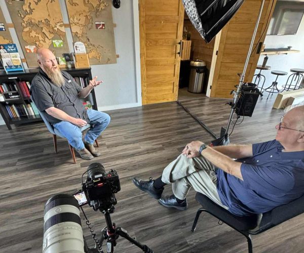An elite Scottsdale video production company team led by Benjamin Tone filming a high-stakes luxury brand production in 8K RAW.