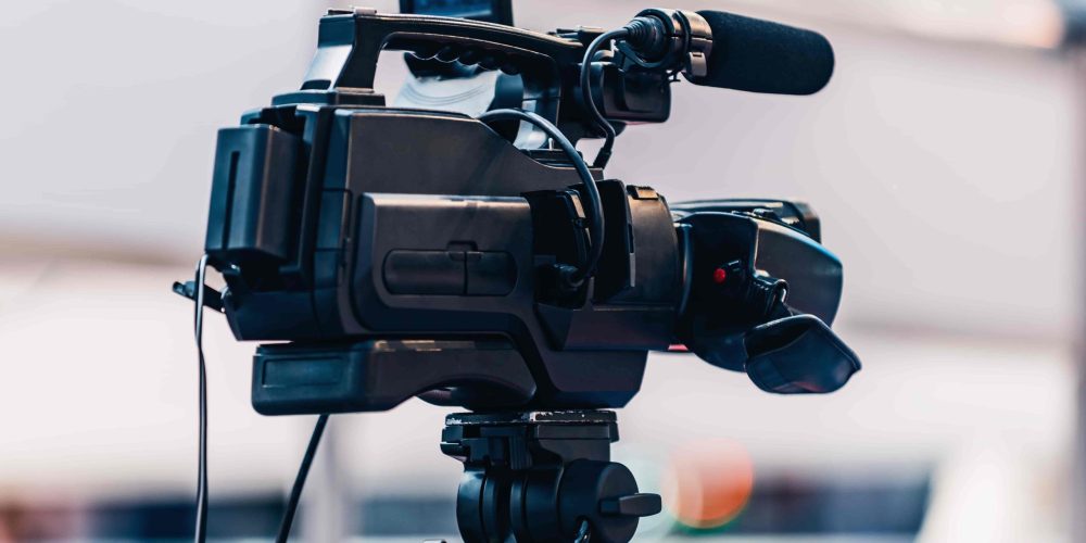 Atlanta video production company filming a professional marketing video with videographers in Atlanta