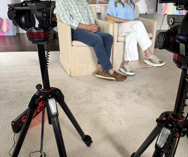 Benjamin Tone of Tone Production on a Tampa business video production shoot — 8K RAW cinema camera and professional lighting for a Tampa Bay enterprise corporate brand video or physician and nursing talent recruitment film engagement in Tampa Bay Florida