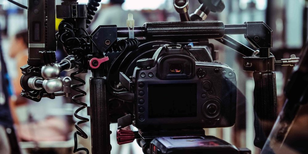 Covington video production company filming a professional brand story video for a local business