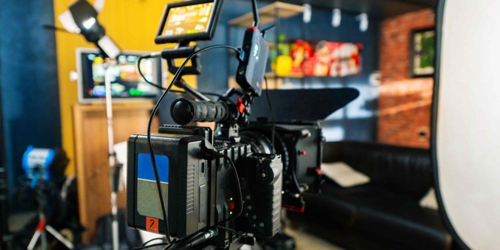 Elite Orlando Video Production Company film crew capturing a high-stakes corporate event by Tone Production and Benjamin Tone.
