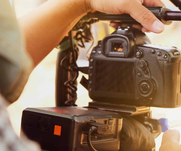 Houston Video Production Agency filming a corporate video interview