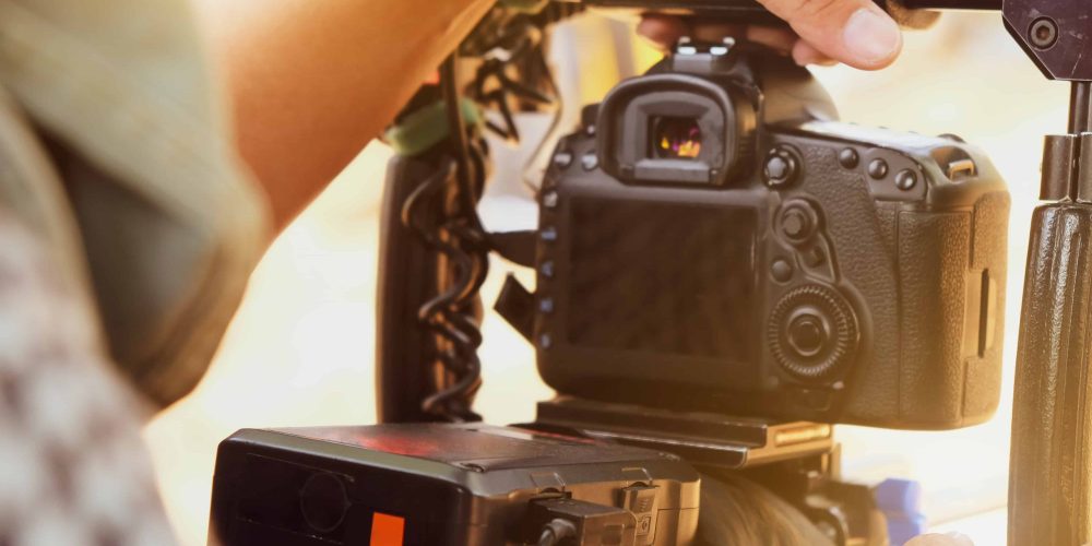 Houston Video Production Agency filming a corporate video interview