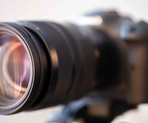 Houston videographers filming a professional marketing video for a business