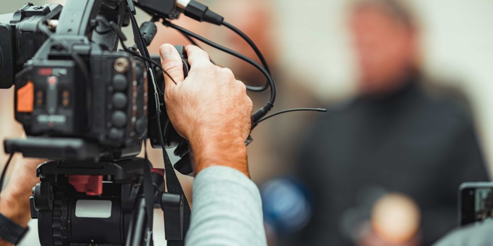 Mobile AL Video Production Company services provided by Tone Production and Benjamin Tone featuring professional videographers in Mobile AL on an industrial site.