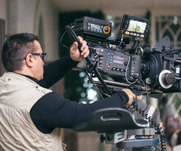 Elite Houston Video Production Company filming 8K RAW nonprofit impact documentaries and community outreach programs for Tone Production in downtown Houston.