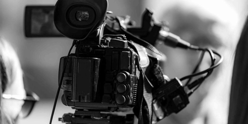 Professional Salt Lake City video production company Tone Production filming a high-end corporate interview.