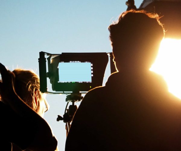 Scottsdale Video Production Company filming a professional marketing video for a local business