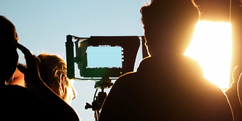 Scottsdale Video Production Company filming a professional marketing video for a local business