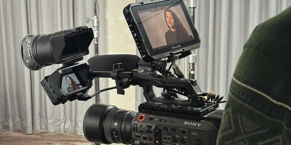 An elite Shreveport video production company crew led by Benjamin Tone filming a high-velocity brand identity piece in 8K RAW.