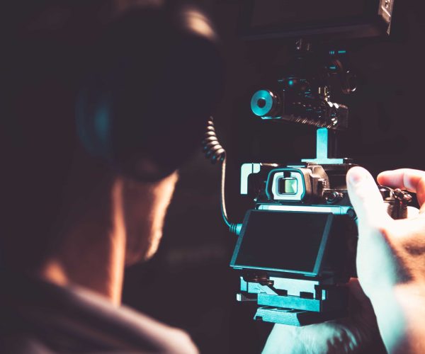 Colorado Springs Video Production Company filming a professional marketing video for a local business