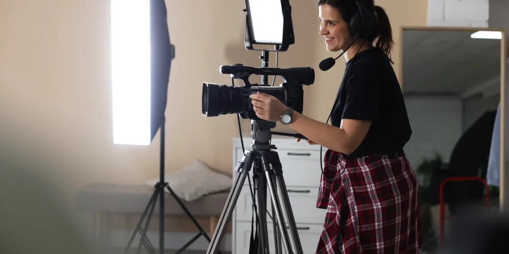 Benjamin Tone of Tone Production a Tampa video production company shoot — 8K RAW cinema camera and professional lighting for a Visit Tampa Bay campaign partner or hotel and resort hospitality brand film client in Tampa Bay Florida