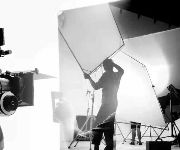 Benjamin Tone of Tone Production on a corpus christi video production shoot — 8K RAW cinema camera and professional lighting for a Port of Corpus Christi energy sector or Cheniere Energy LNG supply chain corporate brand film client