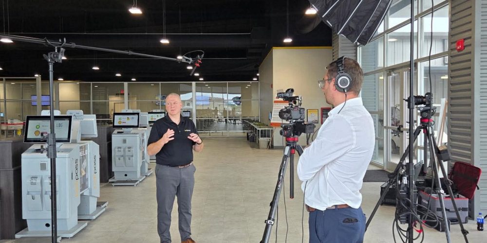 Orlando video production company filming a corporate event with cinema cameras