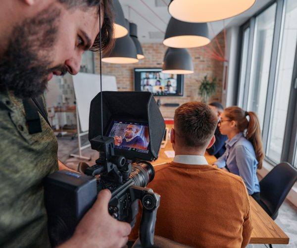 Salt Lake City Video Production Company capturing 8K RAW cinematic footage of a luxury mountain resort for Tone Production.