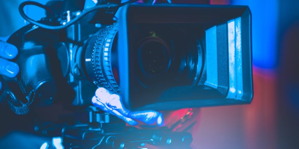 Elite Orlando Video Production Company filming 8K RAW legal strategy sessions in a high-rise downtown Orlando law office for Tone Production.