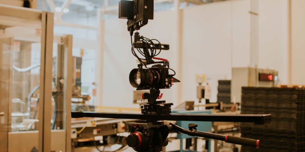 Beaumont videographers preparing for a safe industrial site shoot at a Southeast Texas facility