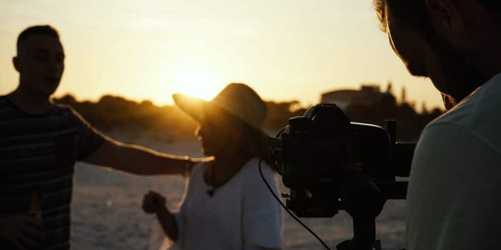 Montgomery video production company filming a nonprofit donor story interview on location in Alabama