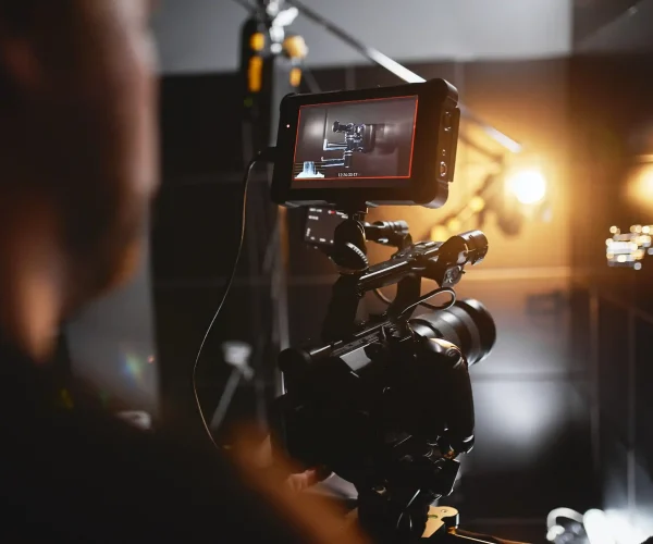 video production company Tone Production crew setting up 8K RAW cinema equipment on location-4