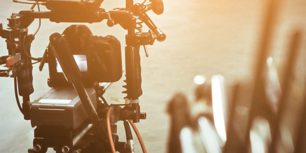 Benjamin Tone of Tone Production on a lafayette video production shoot — 8K RAW cinema camera and professional lighting for an oil and gas sector or Amedisys healthcare corporate brand film client in Acadiana Louisiana